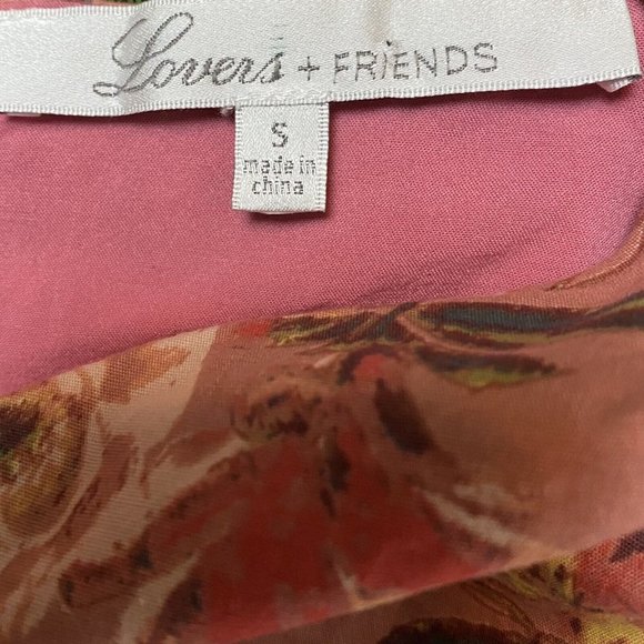 Lovers + Friends Rayna Top Floral Size Small Off The Shoulder Taylor Swift​ - Picture 4 of 7